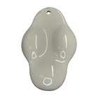 Ceramic Gourmet Spoon Rest White Vegetable Garden Beet Parsnip Kitchen