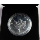 2020 W Canada - 1 Oz Silver Maple Leaf  5 Dollar Coin With Box And Coa  51121p
