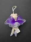 Lilac Fairy Bear Ballerina Hanging Plush Toy By Russ Berrie judy Lynn Collection