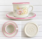 Ipa Porcellana Made In Italy Floral Espresso Set Cottagecore Romantic