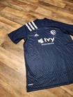 Sporting Kansas City 2020 Away  Soccer Jersey Men s Large Aeroready  Free Ship 