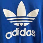 Adidas Originals Trefoil Crewneck Sweatshirt Blue Youth Large Graphic Streetwear