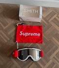 Supreme X Smith Fw15 White Goggles Motocross Atv Dirt Bike Ski Snowboard New