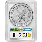 2024  w   1 American Silver Eagle Pcgs Ms70 Blue Label