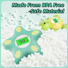 Baby Bath Thermometer  Infant Digital Water Thermometer Safety With 3 Color Back