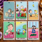 Snoopy Tarot Cards 78 Card Deck High Quality Peanuts Tarot Set Rare Gift