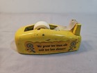 Mid Century Modern Yellow  Power Scotch Tape Desk Dispenser - Model C-21