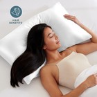 Bare Home Poly Satin Pillowcases With Zipper Closure - 2 Pack