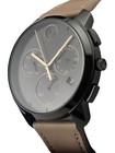 Movado Bold 3600719 Black Dial Leather Band Men s Watch