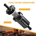 Nicecnc Fuel Filter Kit For Ktm 250 350 Exc-f Sx-f Xc-f 690 Smc R 2012-2022