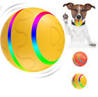 Interactive Dog Toy Durable Automatic Rolling Ball With Led Flash Light Us Stock