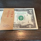 Lot Of 50 Uncirculated   Consecutively Numbered 1976 Us  2 Bills-nbc New Orleans