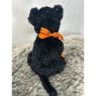 Ty Fraidy Black Cat Plush Stuffed Animal Soft Halloween 6  2001 Vintage Style