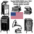 100 Phonograph Loud Tone Needles Pack For Gramophones Victrolas Record Players