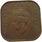 Malaya Malaysia 1 Cent Km-2 1939-1941 King George Square Singapore Money Coin