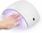 Uv Led Nail Lamp gel Uv Light Nail Dryer For Gel Nail Polish 24w Curing   pink 