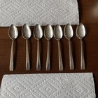 Oneida Proposal 7 Spoons Silverplate 1881 Rogers Pattern Teaspoons Flatware