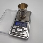 Antique Russian Silver Shot Glass imperial Russian Vodka Cup 84 Silver Marked