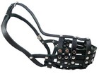 Secure Genuine Leather Mesh Basket Muzzle 11 5 -5  Snout Doberman  Collie 