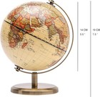Antique Globe Dia 5 5-inch   14cm- Educational geographic - English Map