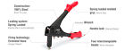 Arrow Heavy Duty Riveter Kit  Professional Pop Rivet Gun W assorted 120 Rivets