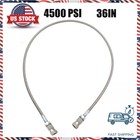 Paintball Tank Fill Whip Hose Extension Stainess Steel Co2 Hpa Female G