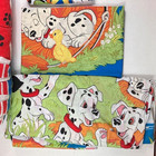 Vintage 1990 s 101 Dalmations Disney Reversible Comforter Sheet Set Valance Twin