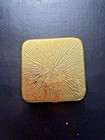 Vintage   Gold Tone Pill Box   Estate Piece