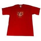 New Vtg Disney Parks Mulan Mickey S s Graphic T-shirt Red     Large