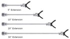 Titan 20  Paint Spray Gun Extension Handtite Tip Guard 2418846 20  Extension