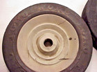 Vintage Toro Solid Rubber Lawn Mower  Pedal Car  Wagon  Soapbox  Wheels   Tires