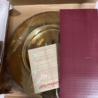 Communion-remembranceware-brasstone Bread Plate-non-stacking  brass Finish 