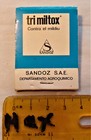 Matchbox Vintage Tiovit   Trimiltox Sandoz Lab Lsd Albert Hofmann