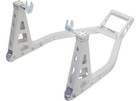 Extreme Max 5001 6738 Aluminum Low Profile Rear Motorcycle Spool Stand 700lb Cap