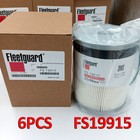 6pcs Fleetguard Fs19915 L9915f Fuel Filter Cummins With Water Separator Elemax