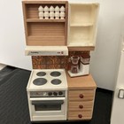 Vintage Lundby 70s Miniature Dollhouse Kitchen  Set - Read Notes In Desc  