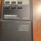 Onkyo Rc-340c Wireless Remote Control For Onkyo  Black