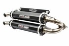 2015-2023 Polaris Rzr 1000xp Trinity Racing Stage 5 Dual Slip-on Exhaust Black