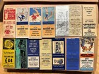Matchbook Covers Adverising Mixed Lot 14 Vintage Girlie Oil Campaign Taxi Cabs