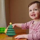 Montessori Toddler Teething Toys Silicone Stacking Blocks Christmas Tree Usual