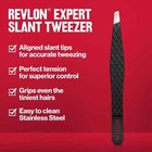 Revlon Expert Slant Tweezer Tip  Made With Stainless Steel  1 Count
