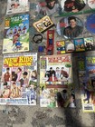 New Kids On The Block Hat Comic Book Lunchbox Vhs Doll Puzzle Cards Magazine Pin