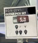 2026 Bon Jovi Tour 5 Piece Forever Guitar Pick Set New York Jersey Concert
