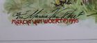 Marcia Van Woert Original Signed And Dated Rottweilers - 2 Paintings