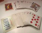 Bicycle Coca Cola Bottle Tin W 2 Sets Of Playing Cards  1 Set Used 1 Set Unused 