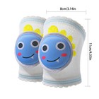 1 Pairs Crawling Knee Pads Safety Anti-slip Walking Leg Elbow Protector For Baby