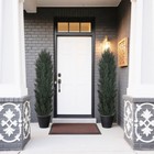 5 9ft Artificial Pine Cypress Tree    Realistic Faux Plant For Indoor outdoor 2pcs