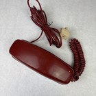 Vtg Trimline Bell System By Western Electric Rotary Dial Phone Red 1970  read