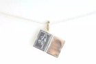 Bungo Stray Dogs Nakajima Atsu Silver Pendant Book Style Necklace Chain