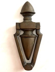 Large 8  Antique C 1890 Bronze Urn Torchiere Architectural Salvage Doorknocker